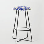 Minimal Blue Plant Stool Gallery Image 1