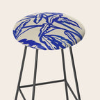 Minimal Blue Plant Stool Gallery Image 2