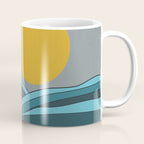 The ocean, waves and sun Coffee Mug Gallery Image 1