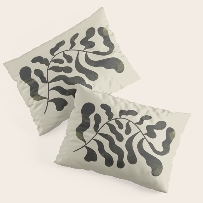 Abstract Plant No. 4 Pillow Sham Gallery Image 1