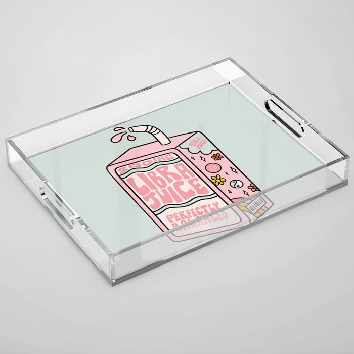 Libra Juice Box Acrylic Tray Gallery Image 1