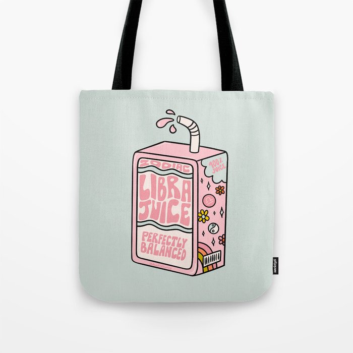 Libra Juice Box Tote Bag Gallery Image 1