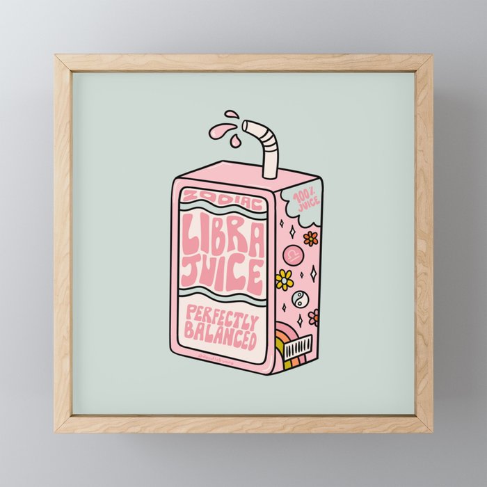 Libra Juice Box Mini Art Print Gallery Image 1