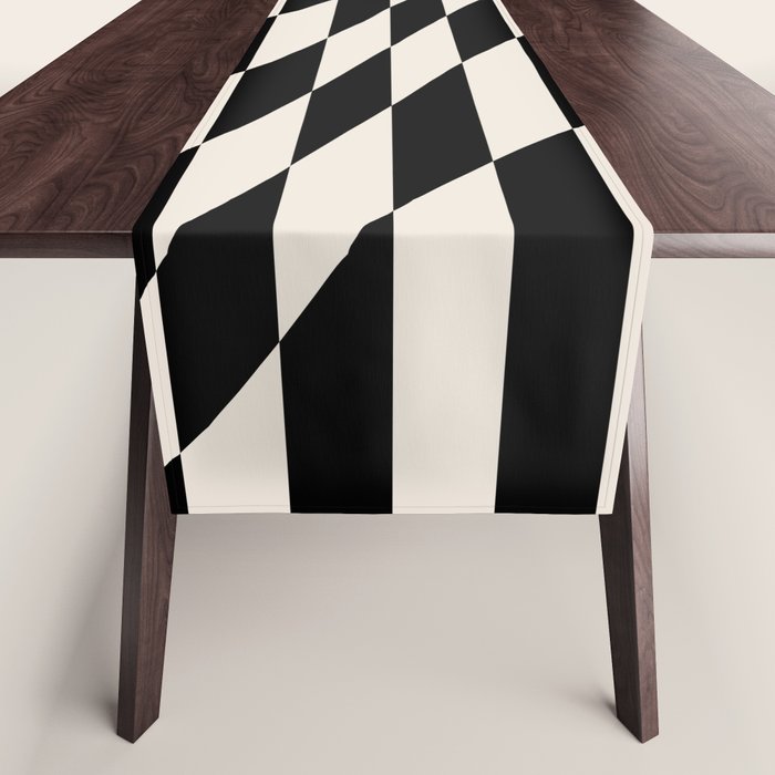 Grace checkered Table Runner Gallery Image 1