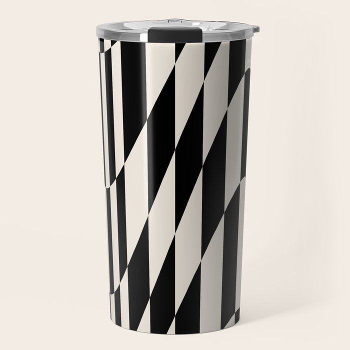 Grace checkered Travel Mug Gallery Image 1