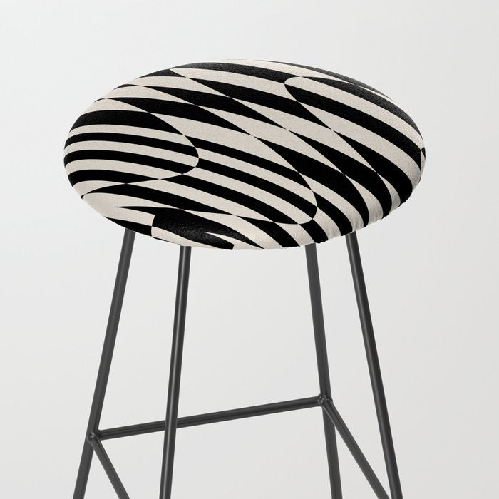 Grace checkered Stool Gallery Image 2