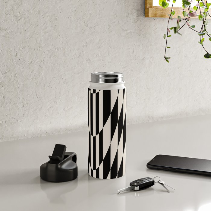 Grace checkered Water Bottle Gallery Image 4