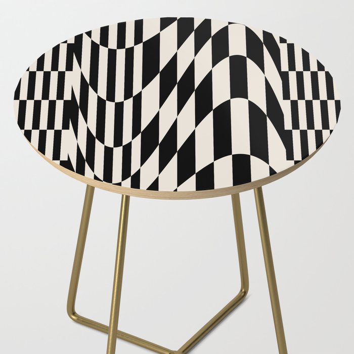 Grace checkered Side Table Gallery Image 2