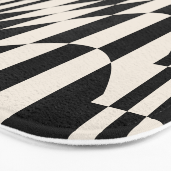 Grace checkered Bath Mat Gallery Image 3