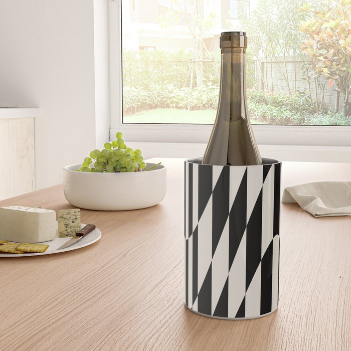 Grace checkered Wine Chiller Gallery Image 4