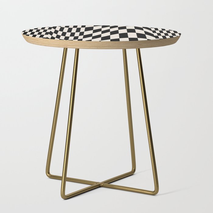 Grace checkered Side Table Gallery Image 1
