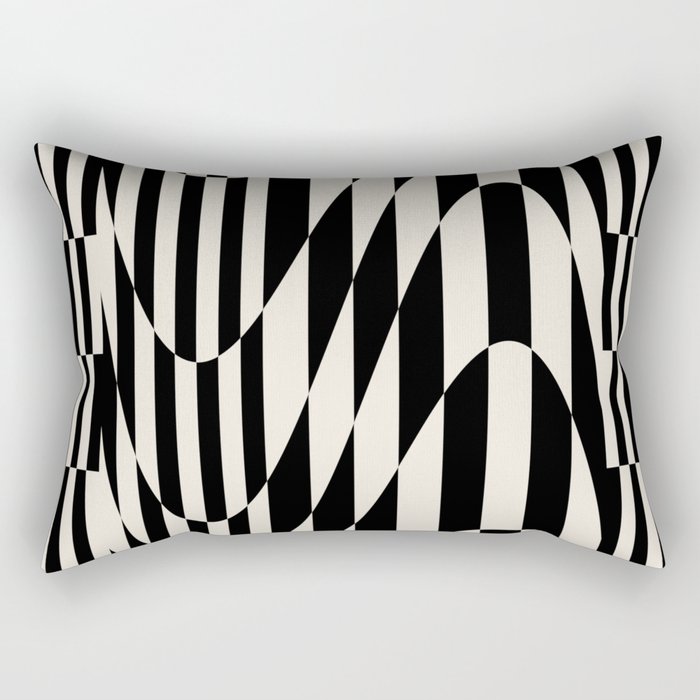 Grace checkered Rectangular Pillow Gallery Image 1