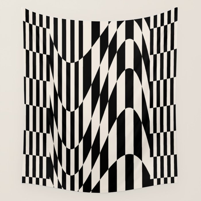 Grace checkered Wall Tapestry Gallery Image 4