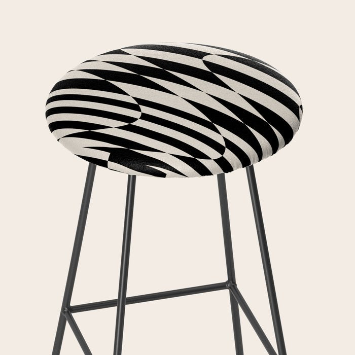 Grace checkered Stool Gallery Image 2