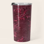 Embossed Claret Velvet 08 Travel Mug Gallery Image 3