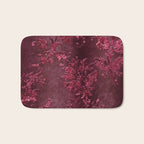 Embossed Claret Velvet 08 Bath Mat Gallery Image 1