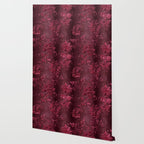 Embossed Claret Velvet 08 Wallpaper Gallery Image 2