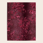 Embossed Claret Velvet 08 Poster Gallery Image 4