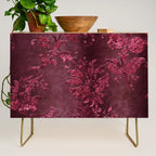 Embossed Claret Velvet 08 Credenza Gallery Image 1