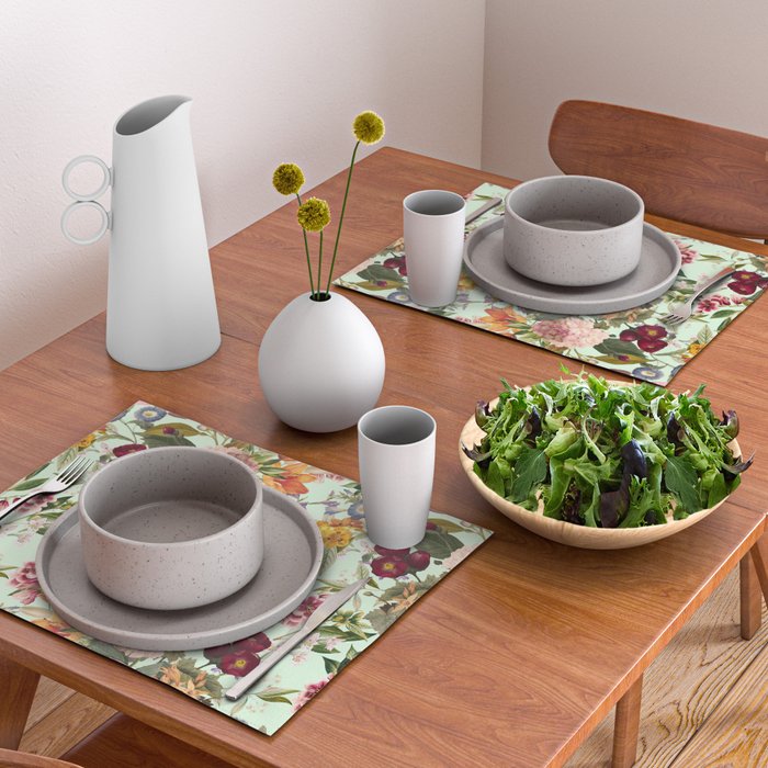 Summer Botanical Garden XVII Placemat Gallery Image 2