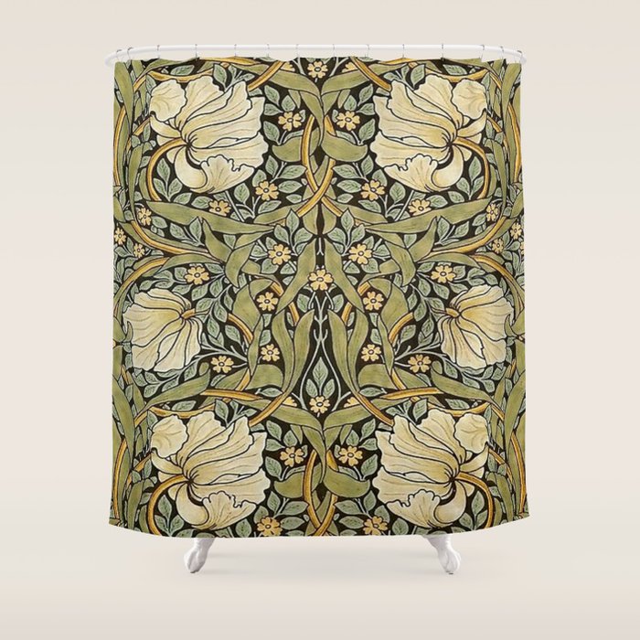 William Morris Pimpernel Shower Curtain Gallery Image 1