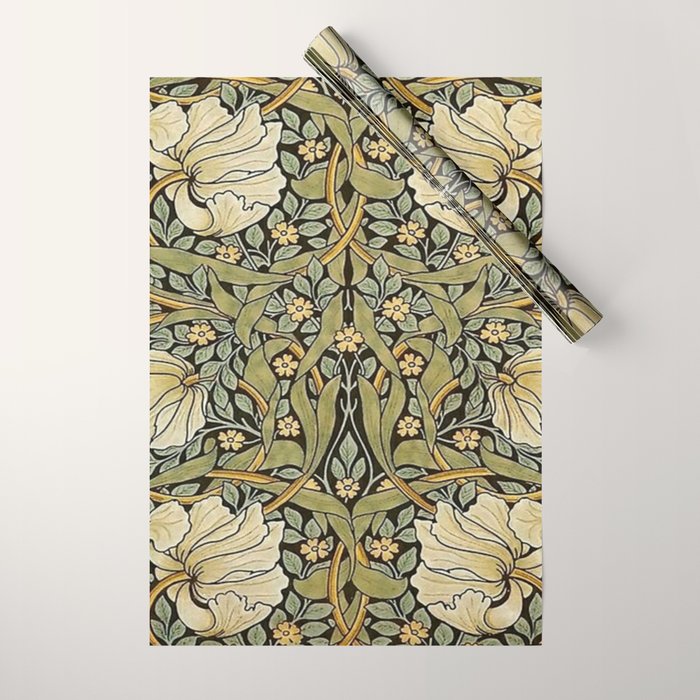 William Morris Pimpernel Wrapping Paper Gallery Image 1