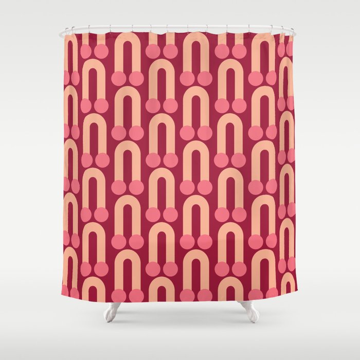 Cute Berries Shower Curtain Gallery Image 1