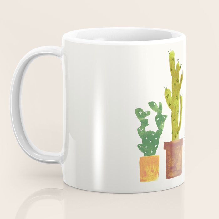 Hedgehog and Cactus (incognito) Coffee Mug Gallery Image 3
