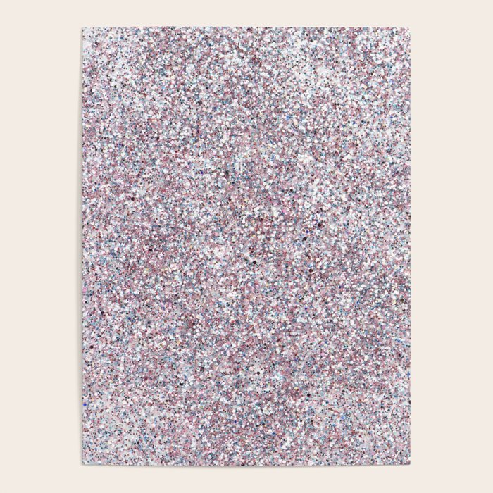 Holographic Glitter Sparkle Poster Gallery Image 1