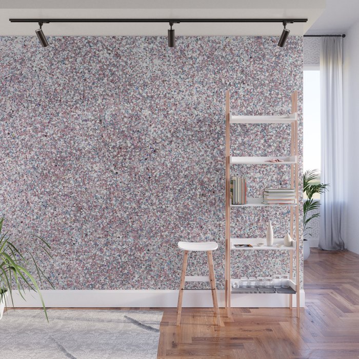 Holographic Glitter Sparkle Wall Mural Gallery Image 1