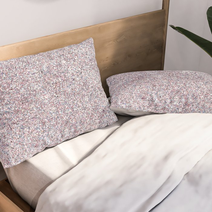 Holographic Glitter Sparkle Pillow Sham Gallery Image 2
