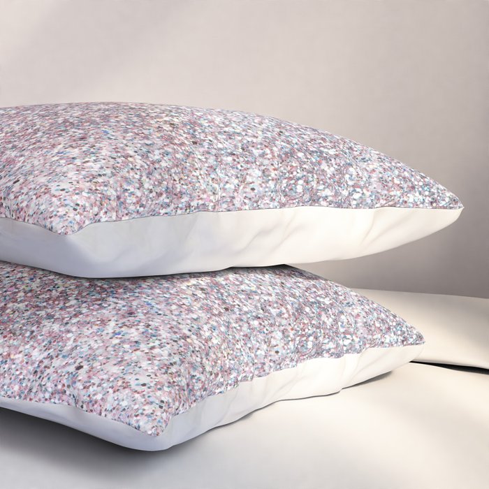 Holographic Glitter Sparkle Pillow Sham Gallery Image 3