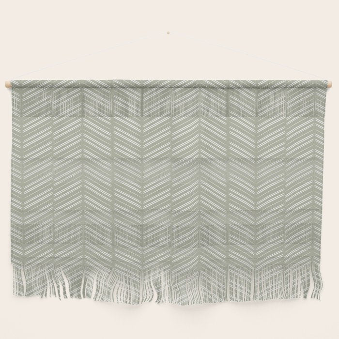 Herringbone (Sage) Wall Hanging Gallery Image 1
