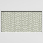 Herringbone (Sage) Desk Mat Gallery Image 3