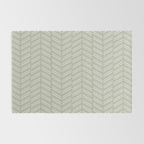 Herringbone (Sage) Rug Gallery Image 2