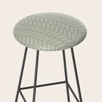 Herringbone (Sage) Stool Gallery Image 2