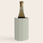 Herringbone (Sage) Wine Chiller Gallery Image 3