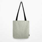 Herringbone (Sage) Tote Bag Gallery Image 2