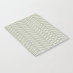 Herringbone (Sage) Notebook Gallery Image 2