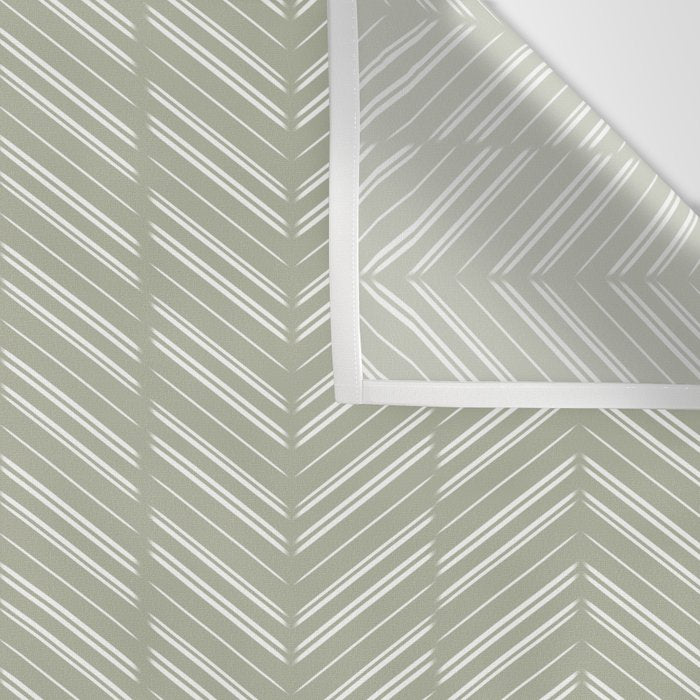 Herringbone (Sage) Wall Tapestry Gallery Image 3