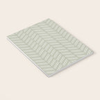 Herringbone (Sage) Notebook Gallery Image 3