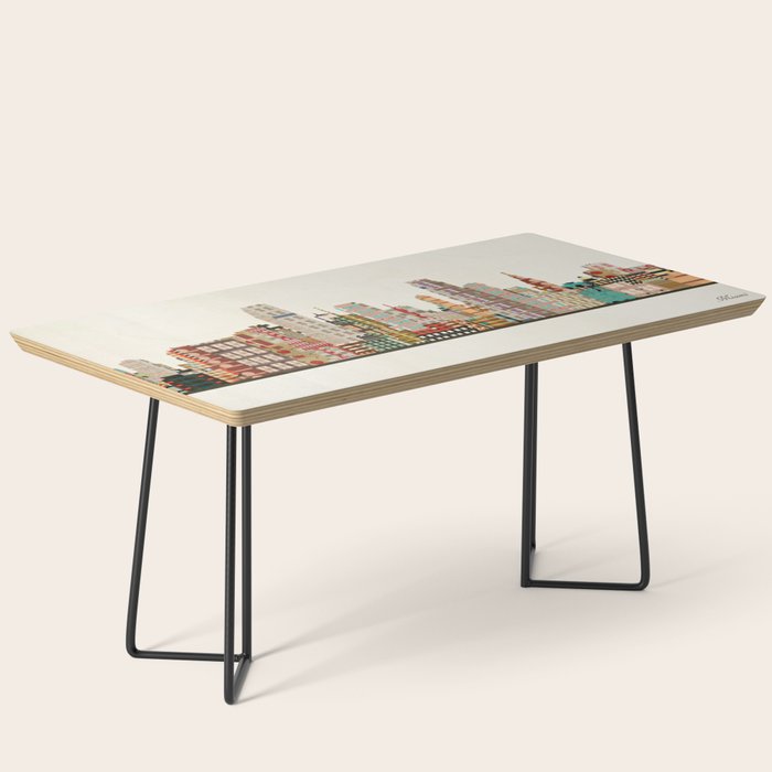 miami florida skyline Coffee Table Gallery Image 1