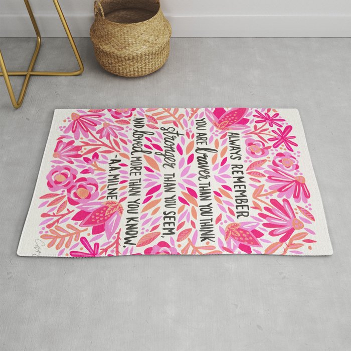 Always Remember - Pink OmbrÃ© Palette Rug Gallery Image 1