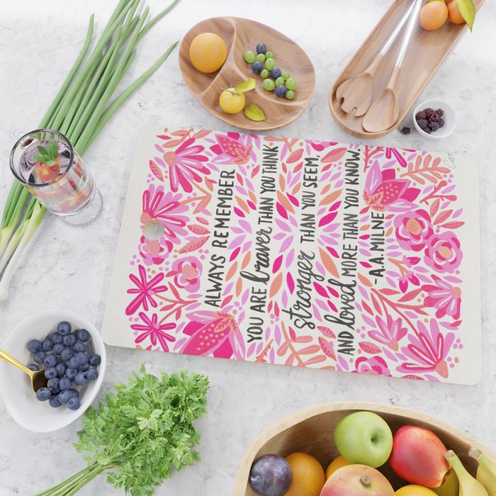 Always Remember - Pink OmbrÃ© Palette Cutting Board Gallery Image 2