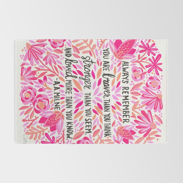 Always Remember - Pink OmbrÃ© Palette Rug Gallery Image 2