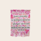Always Remember - Pink OmbrÃ© Palette Wall Hanging Gallery Image 1