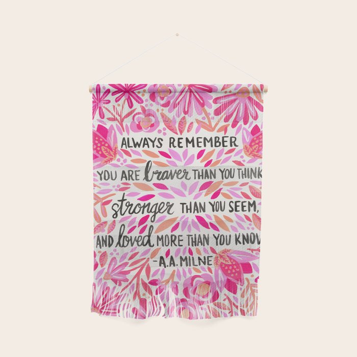 Always Remember - Pink OmbrÃ© Palette Wall Hanging Gallery Image 1