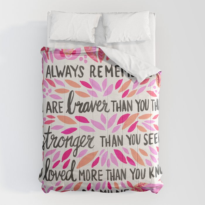 Always Remember - Pink OmbrÃ© Palette Comforter Gallery Image 1