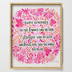 Always Remember - Pink OmbrÃ© Palette Serving Tray Gallery Image 1