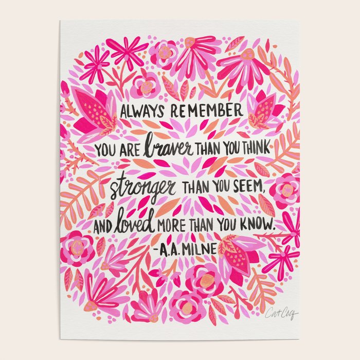 Always Remember - Pink OmbrÃ© Palette Poster Gallery Image 1